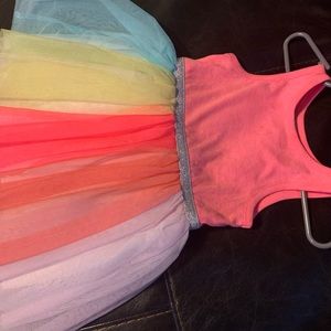 Tutu rainbow dress